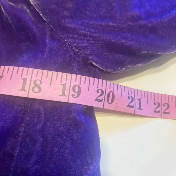 LAL Purple Velvet Women's Jacket - Picture 7 of 11